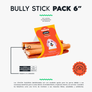 BullyStick Pack 6"