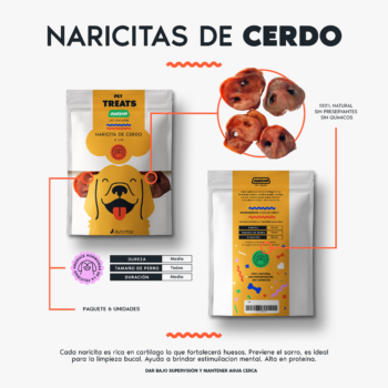 Naricita de cerdo